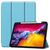 Cover for iPad Pro 11" 1,2,3 Gen. 2018-2021 for iPad Pro 11inch 1/2/3 Gen (2018-2021) Tri-fold Caster TPU Cover Built-in S Pen Holder Tablet-Hüllen