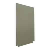 PIZARRA SIN MARCO SKINWHITEBOARD COLOR RAL 7033 GRIS CEMENTO escala de grises. MEDIDA 55x75cm MAGNÉTICA MODULAR