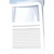 Sichtmappe Ordo classico A4 weiß, liniert, Fenster 180 x 100 mm, 10 Stück ELCO 7369510
