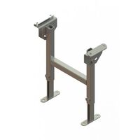 Dual frame support, zinc plated