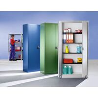 Double door cupboard, HxW (external) 1950 x 950 mm
