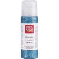 Glitter Glue 50 ml himmelblau