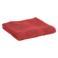 Handtuch aus Baumwolle, 100x50 cm, Rot