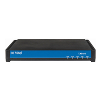 MITEL TA7104 - VoIP-Terminal-Adapter (4x RJ-11 für analoge Telefon-/Fax-Schnittstelle | 2x RJ-45 für 10/100 Base-T-Ethernet)