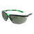 Veiligheidsbril 5X1 - zwart/groen anti-condens - smoke