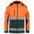 Tricorp softshell jack - Bi-color - Safety - 403007 - fluor oranje/groen - maat XXL