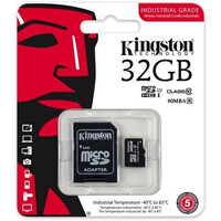 Kingston - Kingston 32GB Industrial Temp Class 10 UHS-I microSDHC memóriakártya