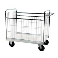 Kongamek parcel trolley, small, braked