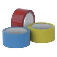 Coloured tape, blue, pack of 36 rolls