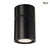 LED Deckenleuchte SUPROS CL Indoor, rund, CRi >90, 36W 3000K 3380lm 60°, schwarz