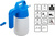 BGS 6770 Pumpsprühflasche Volumen 1,5 Liter universal Werkstatt Garten