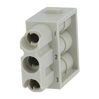 09140033101 Harting Han C Modul Buchseneinsatz (F) Crimpanschluss, 3-polig