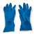 Professional Blue Household Rubber Gloves Medium