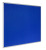 Bi-Office Earth-It Maya Blaue Filznotiztafel mit Aluminiumrahmen 200x100cm Linksansicht