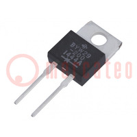 Diode: rectifying; THT; 200V; 8A; tube; Ifsm: 100A; TO220AC; 25ns