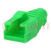 Stekker omhulsels RJ45; groen