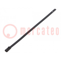 Cable tie; L: 150mm; W: 4.6mm; stainless steel AISI 304; 445N