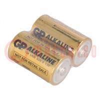 Batterie: alkalisch; 1,5V; D; nicht aufladbar; 2Stk.