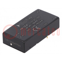 Convertitore: DC/DC; 10W; Ud'ingr: 40÷160V; Ud'usc: 12VDC; 2"x1"