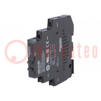 Relay: solid state; Ucntrl: 18÷36VAC; 12A; 48÷600VAC; SSM; 1-phase