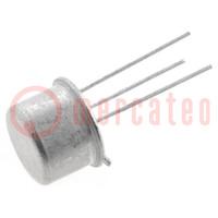 Transistor: NPN; bipolaire; 40V; 0,8A; 0,5W; TO18