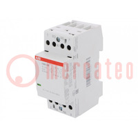 Contactor: 4-pole installation; 25A; 110VAC,110VDC; -25÷55°C