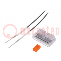 Sensor: fiber-optic; Range: 0÷680mm; IP30; -55÷80°C; Len: 2m