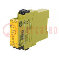 Module: safety relay; PNOZ X7P; Usup: 24VAC; Usup: 24VDC; IN: 1; IP40