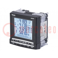 Miernik: analizator jakości energii; na panel; LCD; UPA30; IP30
