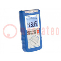 Meter: insulation resistance; LCD; 3,75 digit (4000)