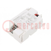 Power supply: switched-mode; LED; 10W; 17÷29VDC; 350mA; 198÷264VAC