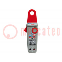 Misuratore: multifunzione; digitale,a tenaglie; LCD; VAC: 6÷1000V