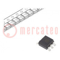 Optotriac; 5kV; zero voltage crossing driver; Gull wing 6; Ch: 1