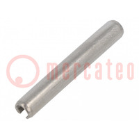 Springy stud; stainless steel; BN 337; Ø: 4mm; L: 30mm; DIN 1481