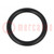 Guarnizione O-ring; caucciù NBR; Thk: 3mm; Øint: 19mm; nero