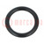 Guarnizione O-ring; caucciù NBR; Thk: 3mm; Øint: 17mm; nero