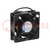 Fan: EC; axial; 230VAC; 119x119x38mm; 160m3/h; ball bearing