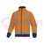 High visibility jacket; Size: XL; orange; ZENITH; Class: 2