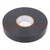 Tape: electro-isolatie; W: 19mm; L: 33m; Thk: 0,25mm; zwart; rubber