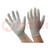 Beschermende handschoenen; ESD; S; beige