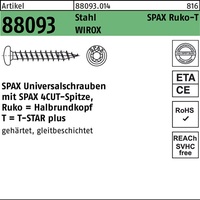 Schraube R 88093 Ruko Spitze/T-STAR 4,5x