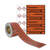 SafetyMarking Rohrleitungsband, Flusssäure 1 - 7 %, orange, DIN 2403, Länge 33m