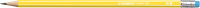 Sechskant-Schulbleistift mit Radierer STABILO® pencil 160, HB, gelb