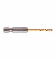 Milwaukee Metallbohrer SHOCKWAVE HSS-G TiN 3 mm (2 Stk.)