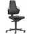 Bimos Arbeitsstuhl Nexxit 2 Griff grau Sitzhöhe 450-600 mm Stoff schwarz,mit Rollen