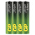 Bateria alkaliczna, AAA (LR03), AAA, 1.5V, GP, blistr, 4-pack, ultra plus