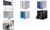 HAN Schubladenbox SYSTEMBOX, 5 Schübe, lichtgrau/blau (81420577)