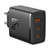 WALL CHARGER BASEUS OS-CUBE PRO 2XUSB-C USB, 65W (BLACK)