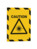 DURABLE Duraframe® Magnetic Security, cornice magnetica per segnaletica di sicurezza, f.to A4, giallo/nero