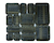 Korb GN LINE, GN 1/1; Größe GN 1/1, 53x32.5x6.5 cm (LxBxH); schwarz; rechteckig